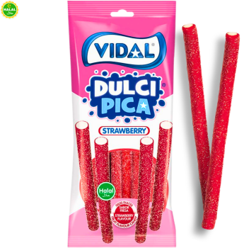 VIDAL - Dulci Pica Strawberry HALAL 90g